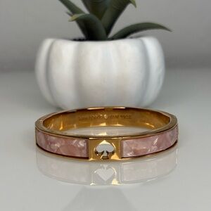 Kate Spade blush rose gold multi colored bracelet